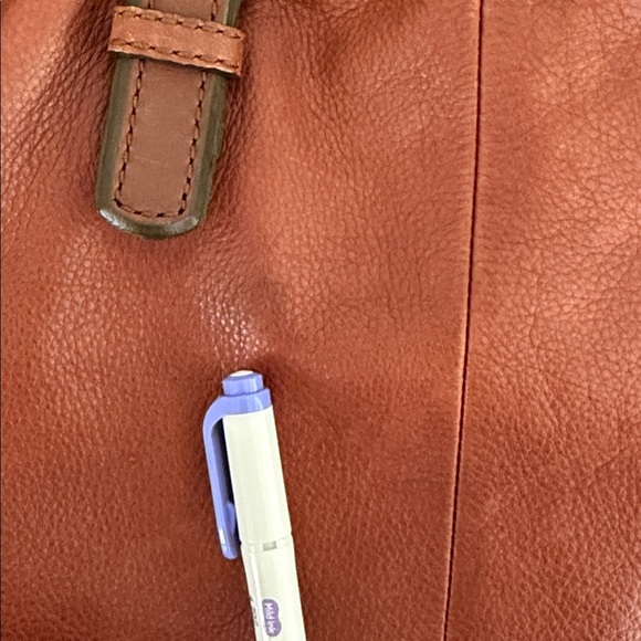 Fossil Leather bag